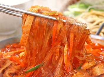 군산 매운 잡채