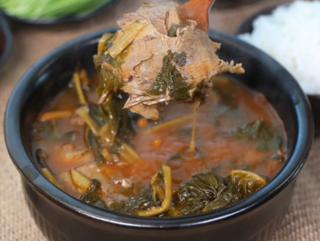 무청 시래기 소국밥